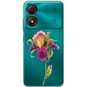 Прозрачный чехол BoxFace ZTE Blade A34 Iris