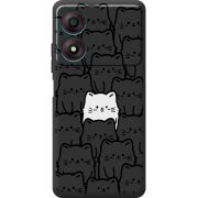 Черный чехол BoxFace ZTE Blade A34 