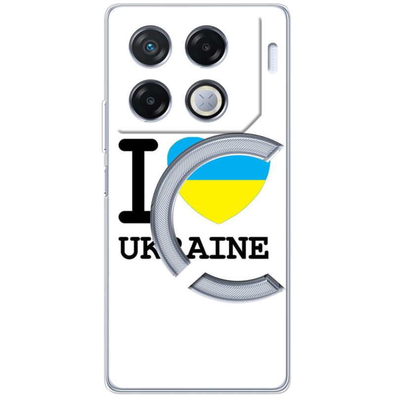 Чехол BoxFace Infinix GT 20 Pro I love Ukraine