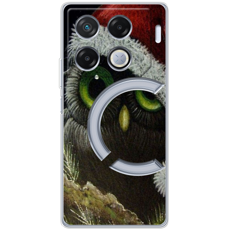 Чехол BoxFace Infinix GT 20 Pro Christmas Owl