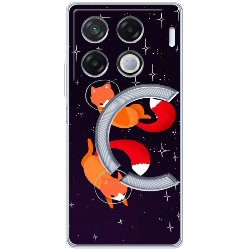 Чехол BoxFace Infinix GT 20 Pro Fox-Astronauts