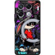 Черный чехол BoxFace Infinix GT 20 Pro Малий вухань