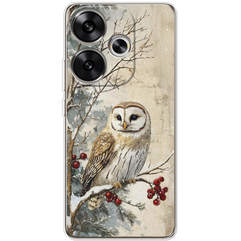 Чехол BoxFace Poco F6 Christmas Owl