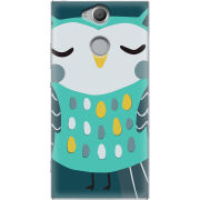 Чехол Uprint Sony Xperia XA2 H4113 Green Owl