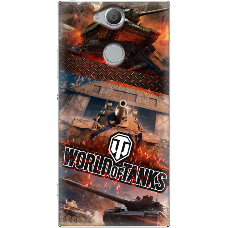 Чехол Uprint Sony Xperia XA2 H4113 World Of Tanks