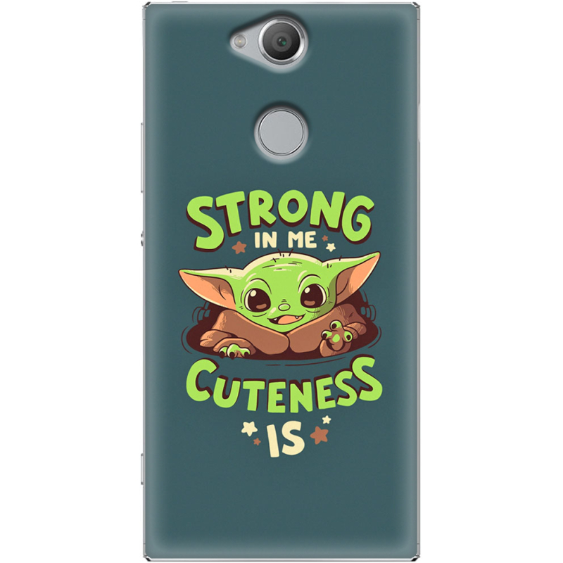 Чехол Uprint Sony Xperia XA2 H4113 Strong in me Cuteness is