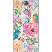 Чехол Uprint Sony Xperia XA2 H4113 Birds in Flowers
