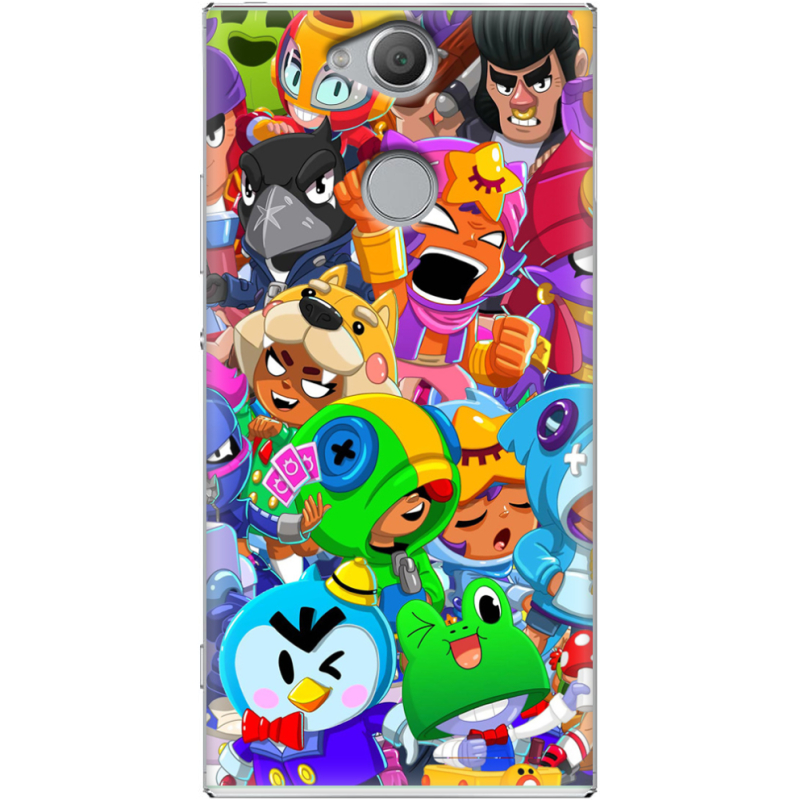 Чехол Uprint Sony Xperia XA2 H4113 friends brawl stars