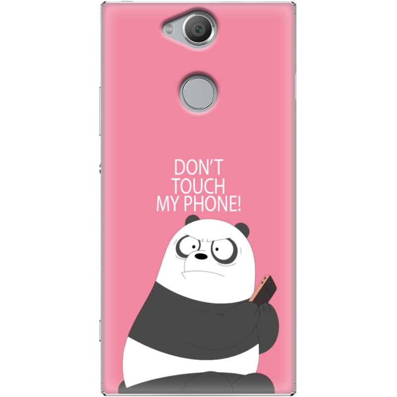 Чехол Uprint Sony Xperia XA2 H4113 Dont Touch My Phone Panda