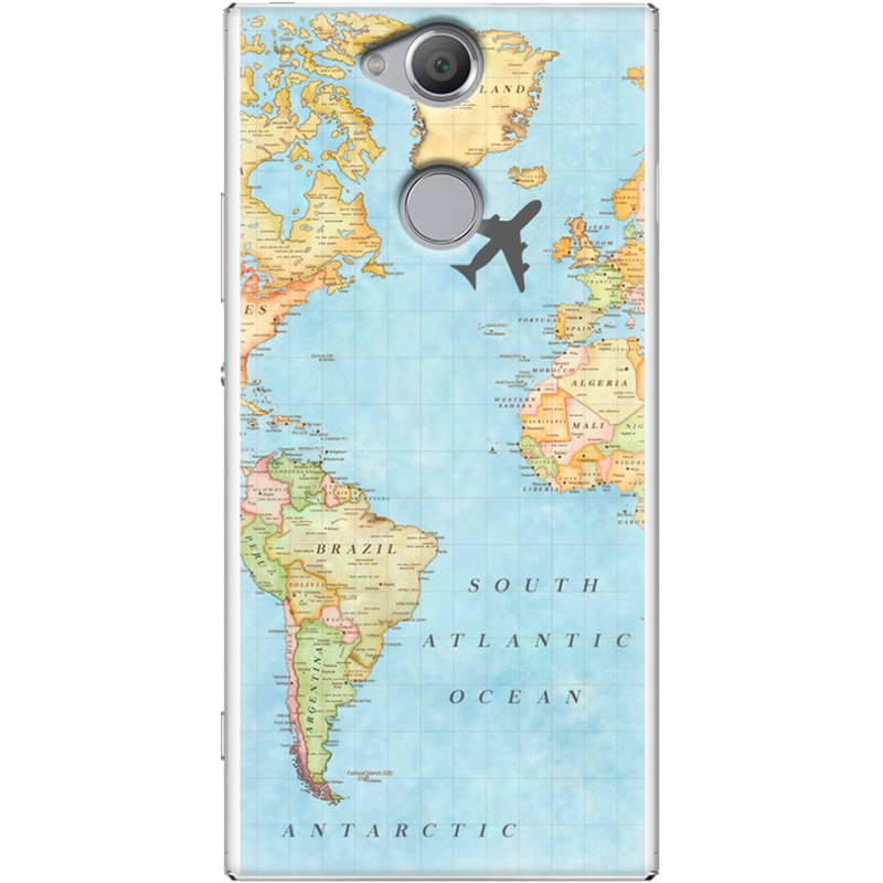 Чехол Uprint Sony Xperia XA2 H4113 Карта