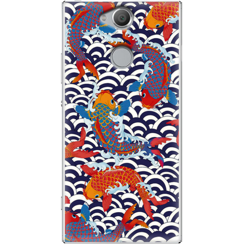 Чехол Uprint Sony Xperia XA2 H4113 Koi Fish