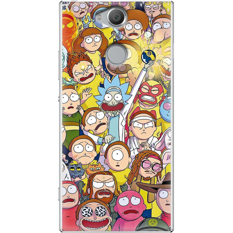 Чехол Uprint Sony Xperia XA2 H4113 Rick and Morty