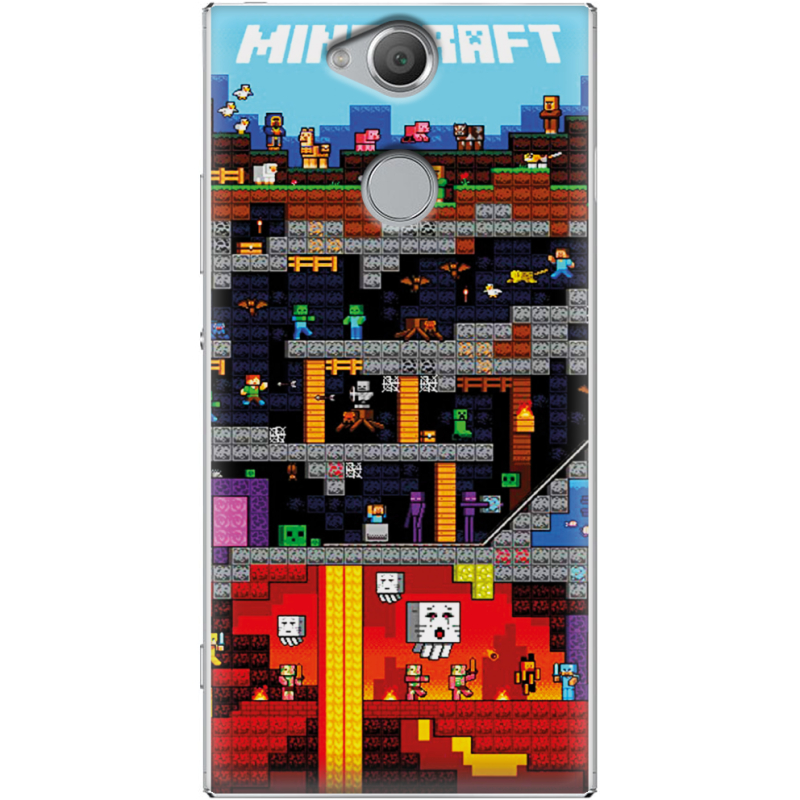 Чехол Uprint Sony Xperia XA2 H4113 Minecraft Lode Runner