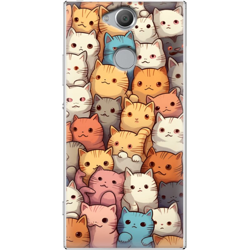 Чехол Uprint Sony Xperia XA2 H4113 Котики муркотики