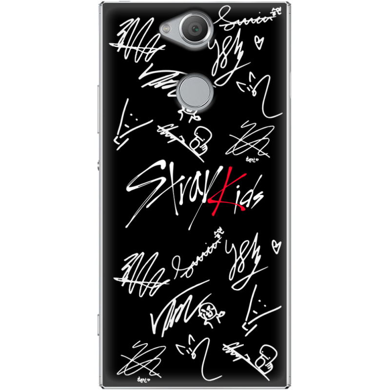 Чехол Uprint Sony Xperia XA2 H4113 Stray Kids автограф
