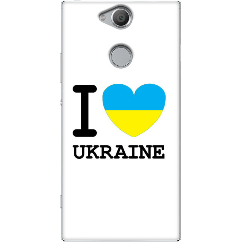 Чехол Uprint Sony Xperia XA2 H4113 I love Ukraine