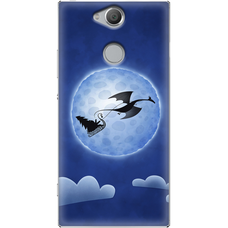 Чехол Uprint Sony Xperia XA2 H4113 Christmas Dragon