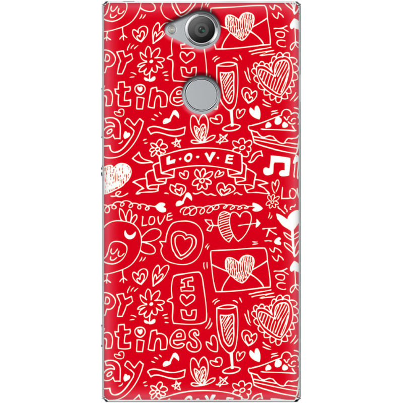 Чехол Uprint Sony Xperia XA2 H4113 Happy Valentines