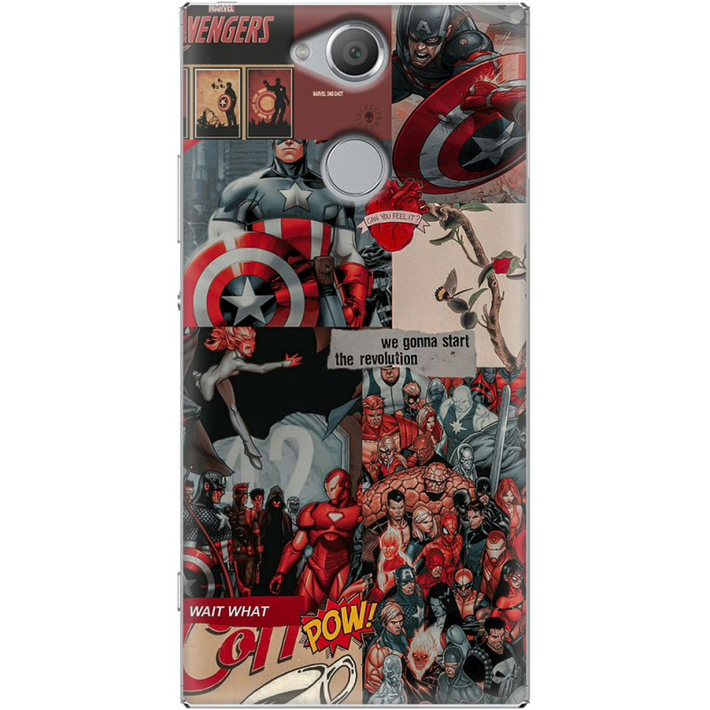 Чехол Uprint Sony Xperia XA2 H4113 Marvel Avengers