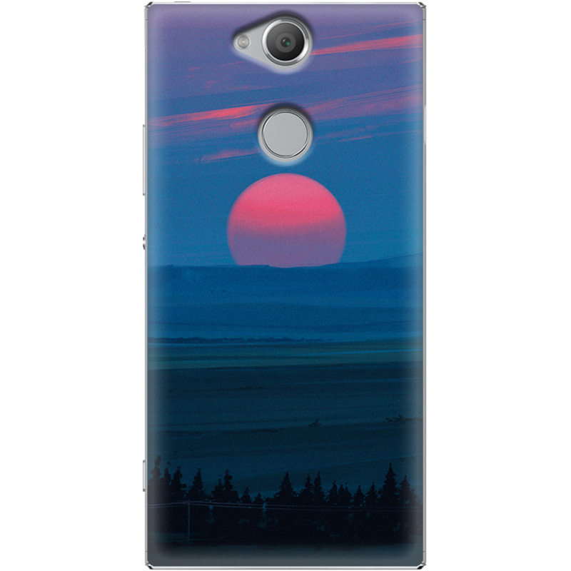 Чехол Uprint Sony Xperia XA2 H4113 Cold Red Light