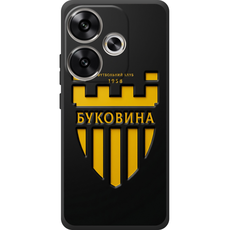 Черный чехол BoxFace Poco F6 