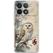 Чехол BoxFace Poco F6 Pro Christmas Owl