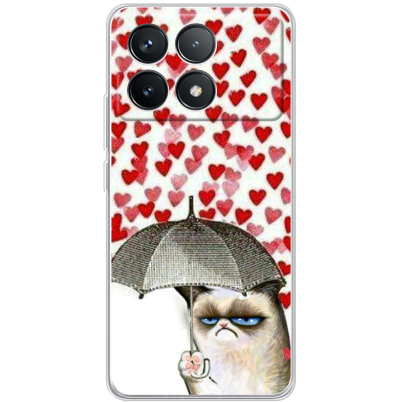 Чехол BoxFace Poco F6 Pro Raining Hearts