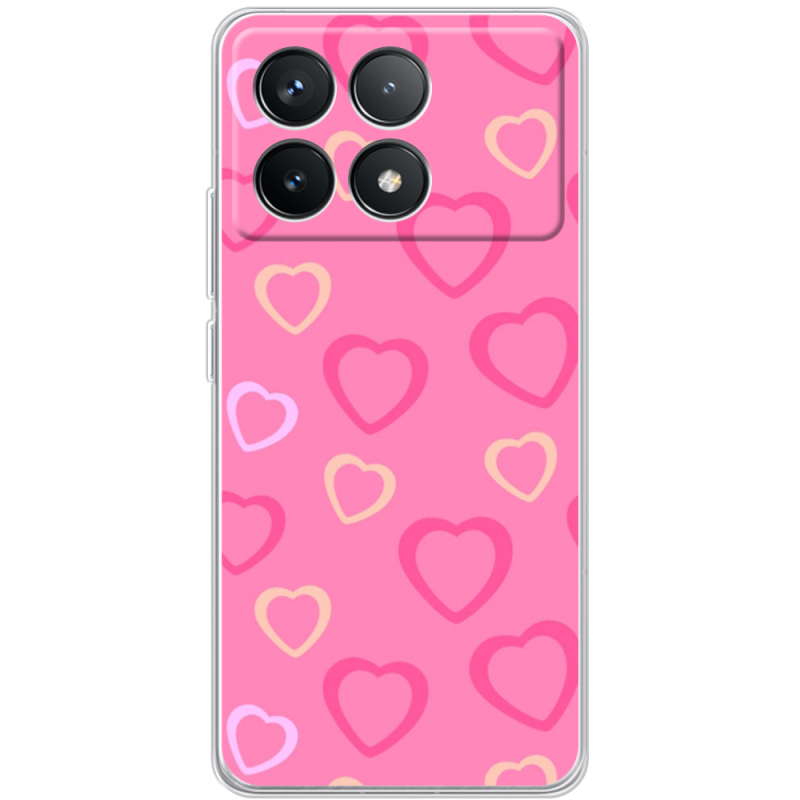 Чехол BoxFace Poco F6 Pro Sugar Hearts