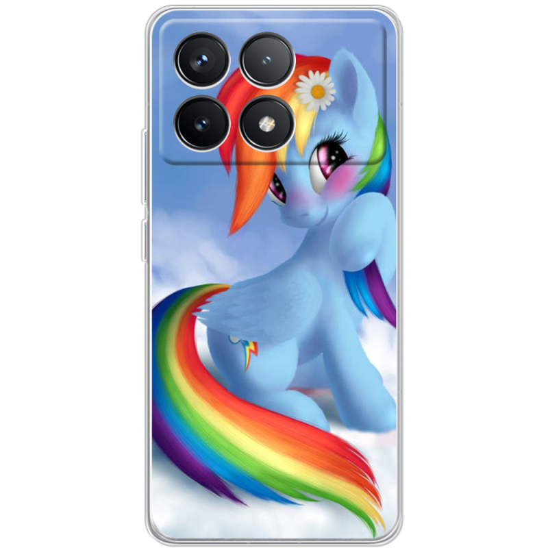 Чехол BoxFace Poco F6 Pro My Little Pony Rainbow Dash