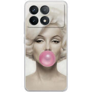 Чехол BoxFace Poco F6 Pro Marilyn Monroe Bubble Gum