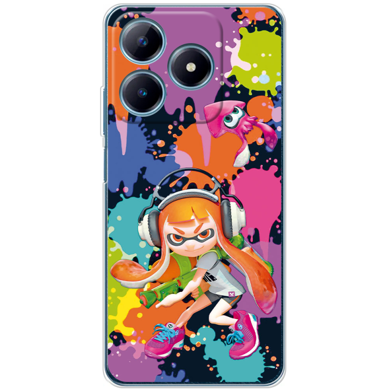 Чехол BoxFace Realme C63 4G Splatoon Inklings