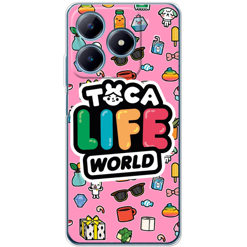 Чехол BoxFace Realme C63 4G Toca Boca Life World