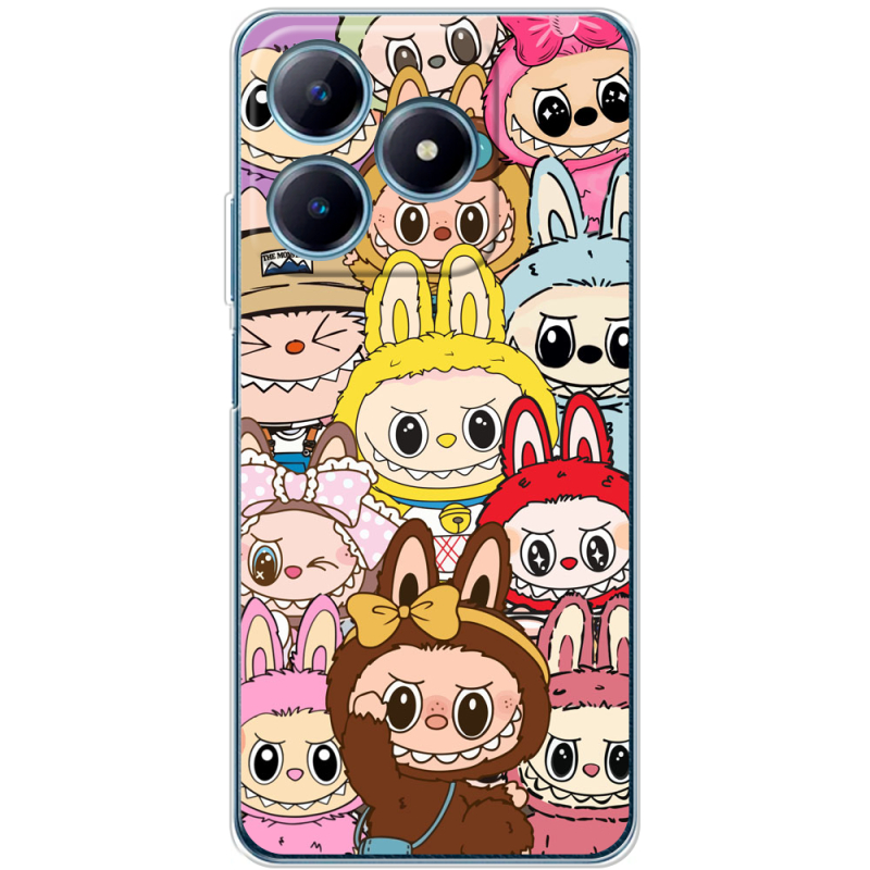 Чехол BoxFace Realme C63 4G Labubu