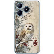 Чехол BoxFace Realme C63 4G Christmas Owl