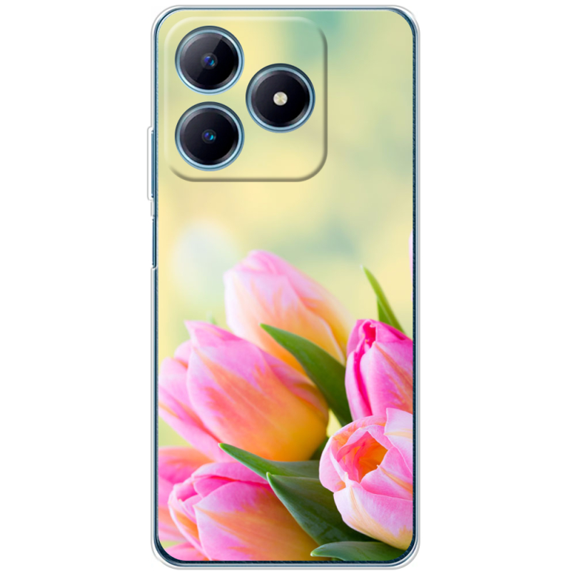 Чехол BoxFace Realme C63 4G Bouquet of Tulips