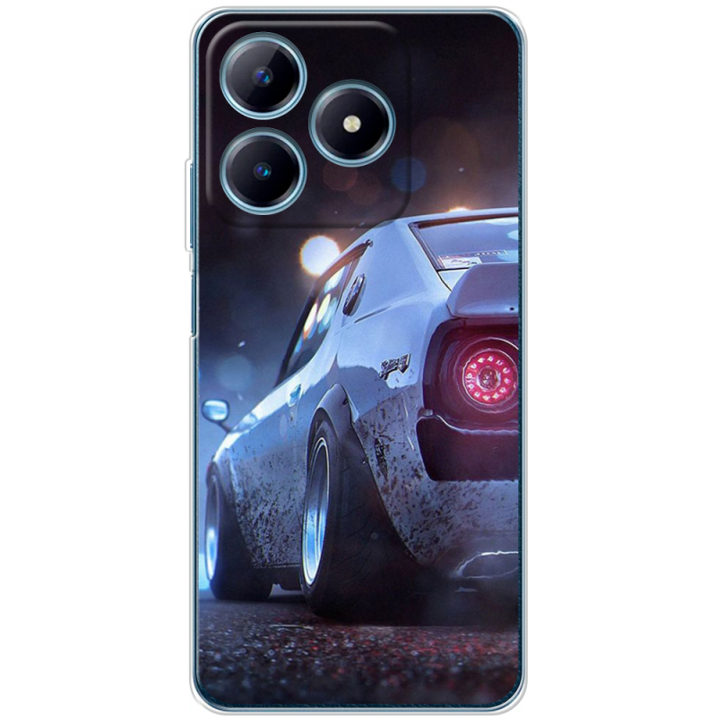 Чехол BoxFace Realme C63 4G Silver Car