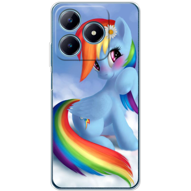 Чехол BoxFace Realme C63 4G My Little Pony Rainbow Dash