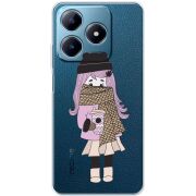 Прозрачный чехол BoxFace Realme C63 4G Winter Morning Girl