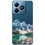 Прозрачный чехол BoxFace Realme C63 4G Blue Mountain