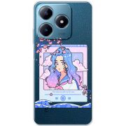 Прозрачный чехол BoxFace Realme C63 4G The Sakuras Will Cry For You