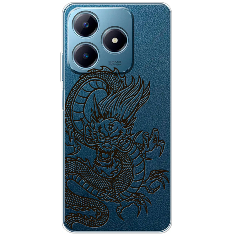 Прозрачный чехол BoxFace Realme C63 4G Chinese Dragon