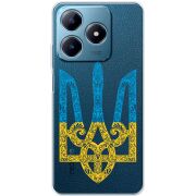 Прозрачный чехол BoxFace Realme C63 4G Gold Trident