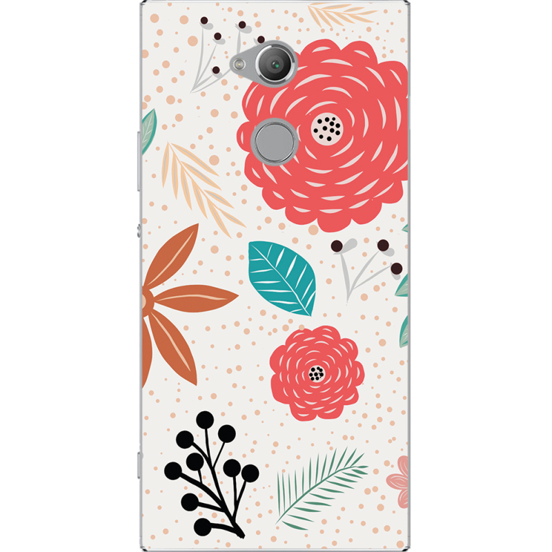 Чехол Uprint Sony Xperia XA2 Ultra H4213 Line Flowers