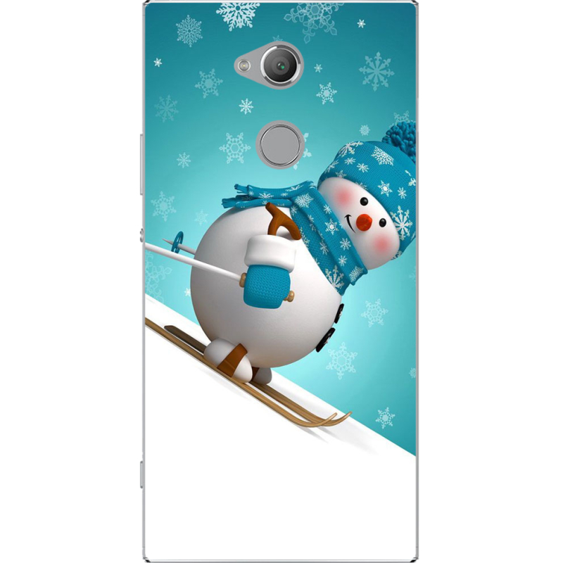 Чехол Uprint Sony Xperia XA2 Ultra H4213 Skier Snowman