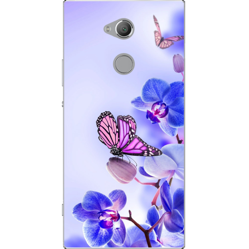 Чехол Uprint Sony Xperia XA2 Ultra H4213 Orchids and Butterflies