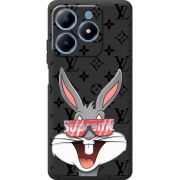 Черный чехол BoxFace Realme C63 4G looney bunny