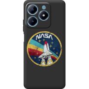 Черный чехол BoxFace Realme C63 4G NASA