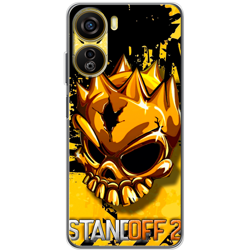 Чехол BoxFace Nubia Neo 5G StandOff 2 gold