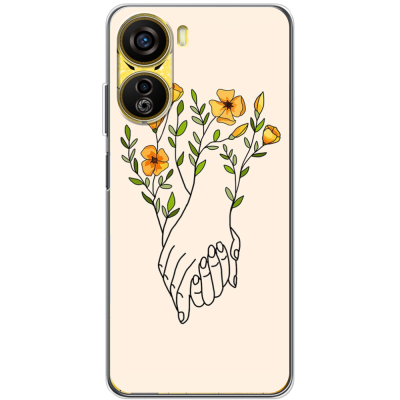 Чехол BoxFace Nubia Neo 5G Flower Hands