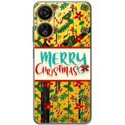 Прозрачный чехол BoxFace Nubia Neo 5G Vintage Christmas Pattern